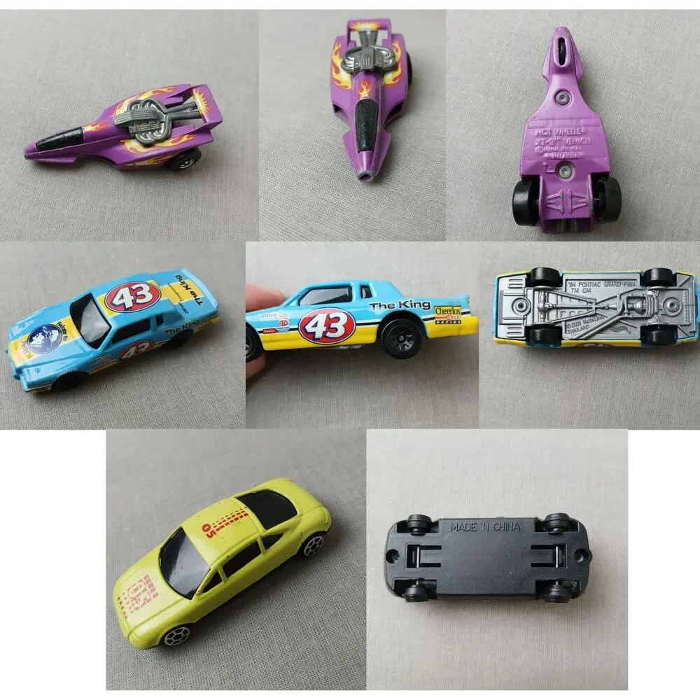 vintage lot 15 diecast toy cars Hot Wheels Matchbox Kenner 1977 80s 90s y2k